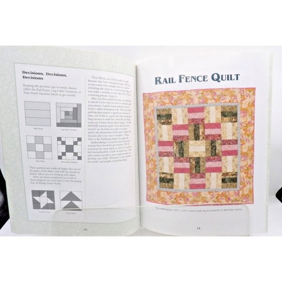 Start Quilting by Alex Anderson Quilt Patterns ©1997 C&T Publishing Beginner - Picture 5 of 9
